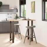  Noge za barski stol Prirodni čelik 2 kom 60 x (110-111) cm Čelik | shoptok.hr