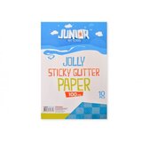 Jolly papir samolepljiv, kvadrat, plava, A4, 10K ( 136049 )