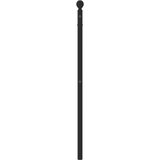  Metalno zamjensko uzglavlje crno 107 cm | shoptok.hr