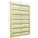 vidaXL vrtna vrata od impregnirane borovine 100 x 125 cm zelena | shoptok.hr