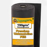 Aquagart 50 m² flis za zatiranje plevela vrtni flis mulč flis mleta tkanina 190 g 1 m širok PES, (22074632) | Shoptok.si