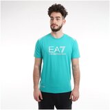 Emporio Armani Majice s kratkimi rokavi Train 7 Lines Modra | Shoptok.si