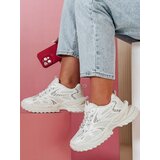 DStreet Sportowe sneakersy damskie BLAZERO białe | shoptok.hr