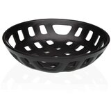 Posuda za Voće Versa Crna Keramika Porculan 28 x 7 x 28 cm | shoptok.hr