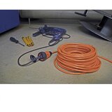 Brennenstuhl Podaljšek za zunanjo uporabo professionalLINE BREMAXX-PUR IP44, oranžne barve, dolžina 10 m | Shoptok.si