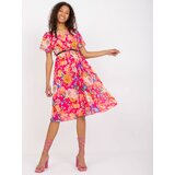 Italy Moda Dress-DHJ-SK-13162.92-dark pink | Shoptok.si
