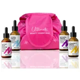 set negovalnih serumov za obraz in torbice za shranjevanje - The Ultimate Serum Set
