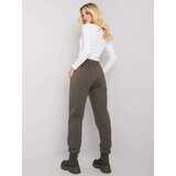 RELEVANCE Sweatpants-RV-DR-7275.24P-dark khaki | shoptok.hr