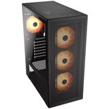 Cougar mx220 rgb pc case, mid tower, black ( CGR-2AC8B-RGB ) | ePonuda.com