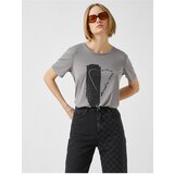 Koton T-Shirt - Gray - Regular fit | Shoptok.si
