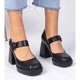 D/CEO marka niezdefiniowana Black square-toe pumps with a buckle Katherin | Eponuda.ba