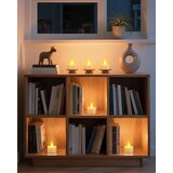 SOULBAY 12x polnilne LED čajne svečke s polnilno postajo | Shoptok.si