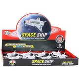 Metalna svemirska raketa s pogonom - bijela | shoptok.hr