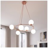  Luster na sajli AZURA 6xE14/10W/230V ružičasta/bela Cene