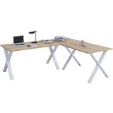 MID.YOU Kotna Pisalna Miza Lona, Hrast | Shoptok.si