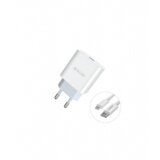 Jellico hišni polnilec AK-180 Quick Charge 20W vhod Type C s kablom Lightning - Original (EU Blister) bel Cene