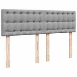  Krevet box spring s madracem svjetlosiva 160x200 cm tkanina | shoptok.hr