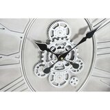  Zidni sat Home ESPRIT Srebrna Prirodno Metal Kristal borovina 50 x 8 x 68 cm | shoptok.hr