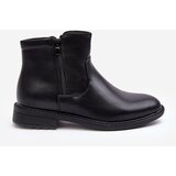 Boto Men's Low Boots with Zipper Black Brosta | Shoptok.si