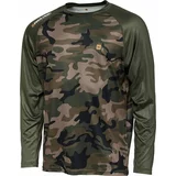 Prologic Majica UV Camo Long Sleeve T-Shirt Camo/Green M