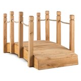 Blumfeldt RIALTO vrtni ukrasni Most 58X58X122CM (ŠxVxD) užad, masivno drvo Cijene