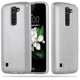 Cadorabo Case, združljiv z LG v Stardust Silver - TPU silikon in trdi zaščitni pokrov pri oblikovanju bleščic, (20576996) | Shoptok.si