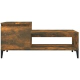  Stolić za kavu boja hrasta 100x50x45 cm konstruirano drvo | shoptok.hr