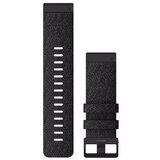 Garmin nadomestni pašček za Fenix 6X/7X, QuickFit 26'', Heathered Black Nylon, (20484841) | Shoptok.si