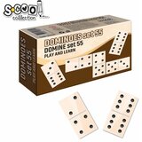 Scool Domine u drvenoj kutiji 55 duplo 9 SC2164 cene