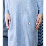 Gemre Gray midi dress with shimmer Kadyra | shoptok.hr