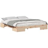 vidaXL Posteljni okvir Rjava 180 x 200 cm Trdna borovina, (5000123593) | Shoptok.si