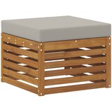  Set vanjskih sofa 9 kom. Prirodna i svjetlosiva | shoptok.hr