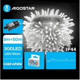 Aigostar led spoljašnji niz 300xLED/8 funkcija 33 m IP44 hladno belo | Eponuda.com