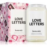 homesick Love Letters dišeča sveča 390 g | Shoptok.si