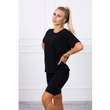 Kesi Set top+leggings black Cijene