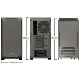 Be Quiet! Pure Base 500 Window Metallic Gray ATX, kućište | shoptok.hr