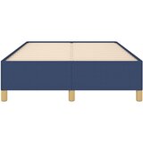  Okvir kreveta bez madraca plavi 120x190 cm od tkanine | Eponuda.com