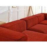 Bobochic Paris Opečnato oranžna kotna sedežna garnitura Zephyr – | Shoptok.si