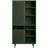 Unique Furniture Tamno zeleni metalni ormar s kliznim vratima 90x180 cm Veep – | shoptok.hr