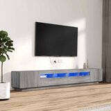  3-dijelni set TV ormarića LED boja hrasta od konstruiranog drva | Eponuda.com