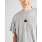 Adidas Funkcionalna majica 'BL' pegasto siva / črna | Shoptok.si