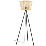 Eglo Podna lampa HYKEHAM E27 129,5 cm drvo/crna tronožac 43855 Cene