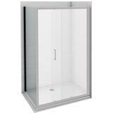 Copen bočno staklo copen atlas black 700x1950 transparentno staklo 6mm crni mat ram | Eponuda.com