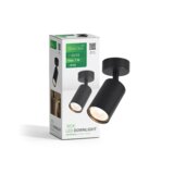 Greentech REFLEKTOR NADGRANI GU10 CRNI Cene