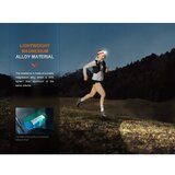 Fenix HM62TMGM - LED prigušiva punjiva čelna lampa LED/USB IP68 1200 lm 280 h | Eponuda.com