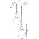 Opviq luster 2611882, Zlatne boje | Eponuda.com