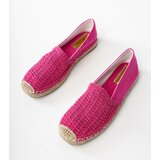 Gemre Pink perforated platform espadrilles Plevis | shoptok.hr
