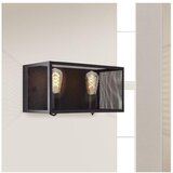 Brilliant zidno svetlo maze 2xE27/40W/230V crna Cene