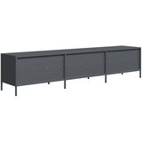 TV ormarić antracit 202x39x43,5 cm hladno valjani čelik | Eponuda.com