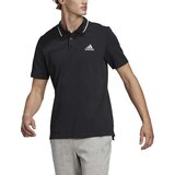 Adidas Majice s kratkimi rokavi Essentials Piqué Small Logo Črna | Shoptok.si